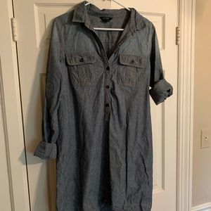 Denim J.Crew Shirt Dress